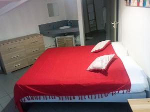 Letto o letti in una camera di Blue Sky