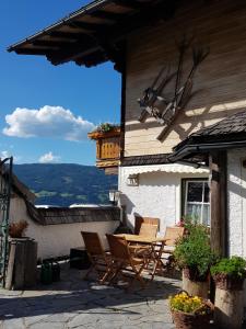 Vista generica sulle montagne o vista sulle montagne dall'interno dell'affittacamere