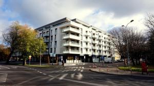 Budova, v ktorej sa apartmán nachádza