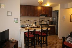 Dapur atau dapur kecil di A1 Apartments