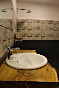 Bathroom sa Hotel Reego