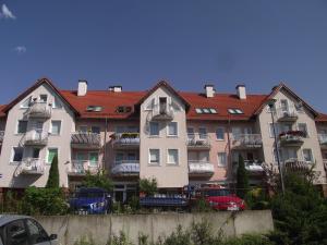 Budynek, w którym mieści się apartament