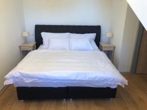 Posteľ alebo postele v izbe v ubytovaní Apartmán Jestřáb