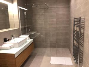 Kúpeľňa v ubytovaní Apartmán Jestřáb