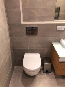 Kúpeľňa v ubytovaní Apartmán Jestřáb