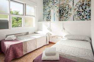 
Cama o camas de una habitación en Madrid Motion Hostels
