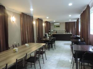Χώρος καθιστικού στο Alma-Ata Hotel