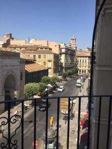 Výhľad na mesto Malaga alebo výhľad na mesto priamo z hotela