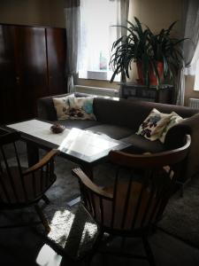Posezení v ubytování Venkovské apartmány Tiché pastviny