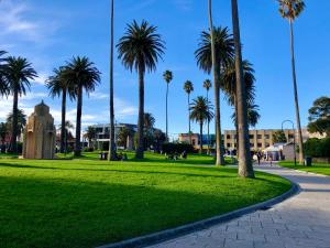 Jardí fora de Barkly Backpackers