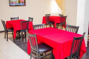 Residency Hotels Enugu Independence Layout的休息区