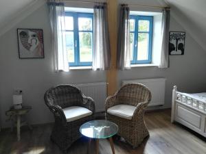 Posezení v ubytování Apartmán "Na Třináctce" Březiny u Poličky 13