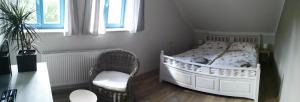 Postel nebo postele na pokoji v ubytování Apartmán "Na Třináctce" Březiny u Poličky 13