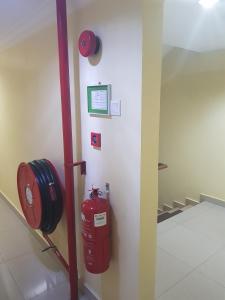 Fitness centrum a/nebo fitness zařízení v ubytování Maha Hotel