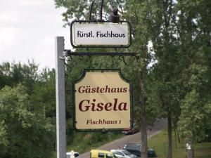 Certifikát, hodnocení, plakát nebo jiný dokument vystavený v ubytování Gästehaus "Gisela" im fürstlichen Fischhaus + 10 fotografií