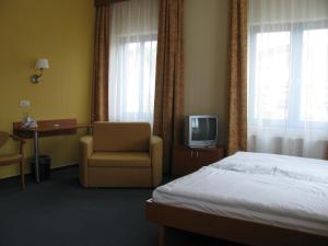 Postel nebo postele na pokoji v ubytování Hotel Christinenhof garni - Bed & Breakfast