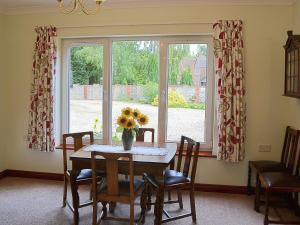 Dining area at the vacation home 