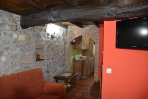 Posezení v ubytování Vivienda Vacacional El Navariegu 1