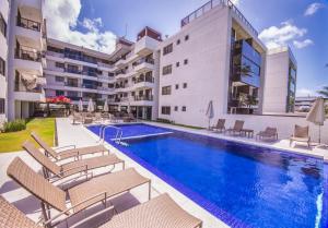 Бассейн в Unique Beach - Pé Na Areia или поблизости