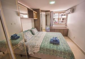 Кровать или кровати в номере Unique Beach - Pé Na Areia +24 фотографии