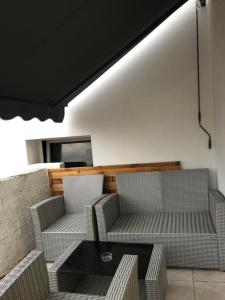 Istumisnurk majutusasutuses Hotel Relais Sud