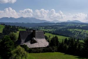 Przyroda w pobliżu tego domu w stylu alpejskim