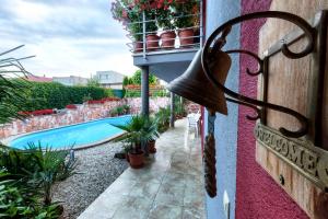 The swimming pool at or close to Apartmánový dom RED