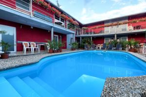 The swimming pool at or close to Apartmánový dom RED