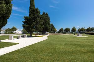 Zahrada ubytování Ibis Budget Montelimar