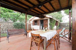Balkón alebo terasa v ubytovaní Il Cottage di Villa Sveva, splendida vista mare