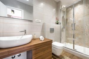 Kúpeľňa v ubytovaní Vintage house al pozzo