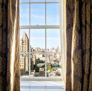 Nespecifikovaný výhled na destinaci New York nebo výhled na město při pohledu z hotelu