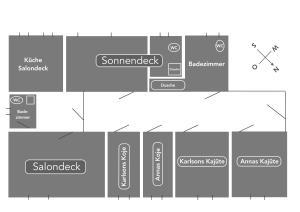 Grundriss der Unterkunft Überfahrt vor Sylt