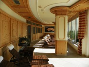 Posezení v ubytování Hotel Finkennest - Panoramic Garden Resort