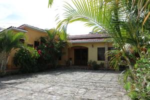 Zahrada ubytování Posada Gema de Copan