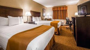 Телевизор и/или развлекательный центр в Best Western Muncie