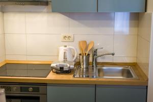 Kuchyň nebo kuchyňský kout v ubytování Ema 2BR apt. in old town centre + 37 fotografií