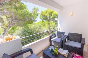Balkon lub taras w obiekcie Apartamento Ferrera Park 623