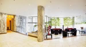 Posezení v ubytování Luxury Family Hotel Bílá Labuť
