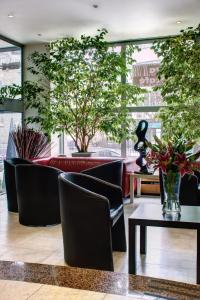 Posezení v ubytování Luxury Family Hotel Bílá Labuť