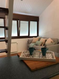 Posezení v ubytování Bungalow Laredo
