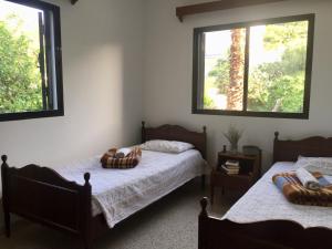 Cama ou camas em um quarto em Apartment with stunning sea view