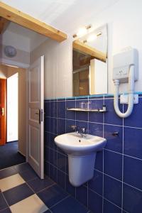 Koupelna v ubytování Hotel Pod Sluncem