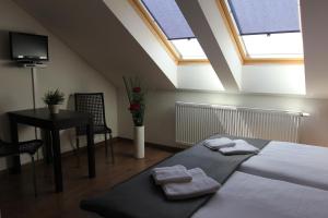 Posteľ alebo postele v izbe v ubytovaní Residence Vysta