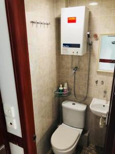 Koupelna v ubytování Premium Lounge