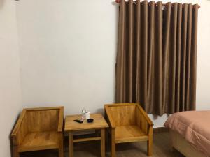 Posezení v ubytování An Ngọc Linh Hotel