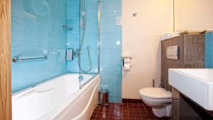 Ein Badezimmer in der Unterkunft Hestia Hotel Europa