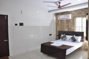 Postel nebo postele na pokoji v ubytování Hotel SAARA