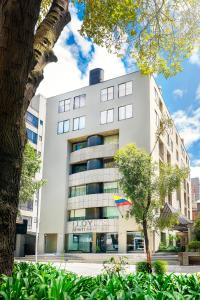 Budova, kde se aparthotel nachází