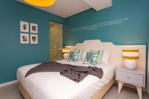 Letto o letti in una camera di Chic Studios